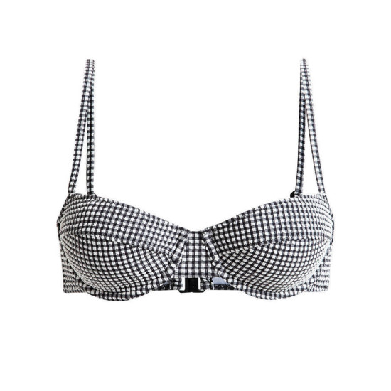 Roxy Γυναικείο μαγιό Gingham - Medium Coverage Bikini Top